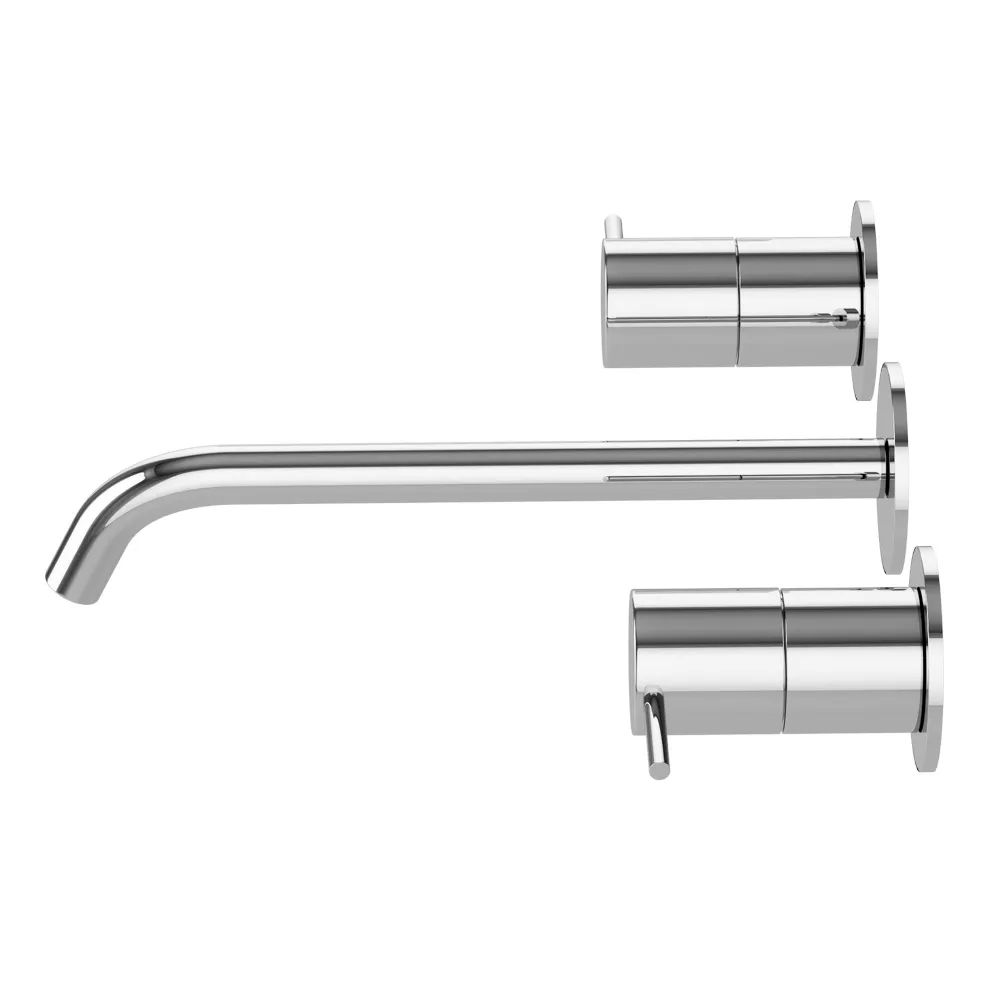 Смеситель для раковины встраиваемый Cezares Leaf, хром (LEAF-BLI3L-20-L-01-W0)