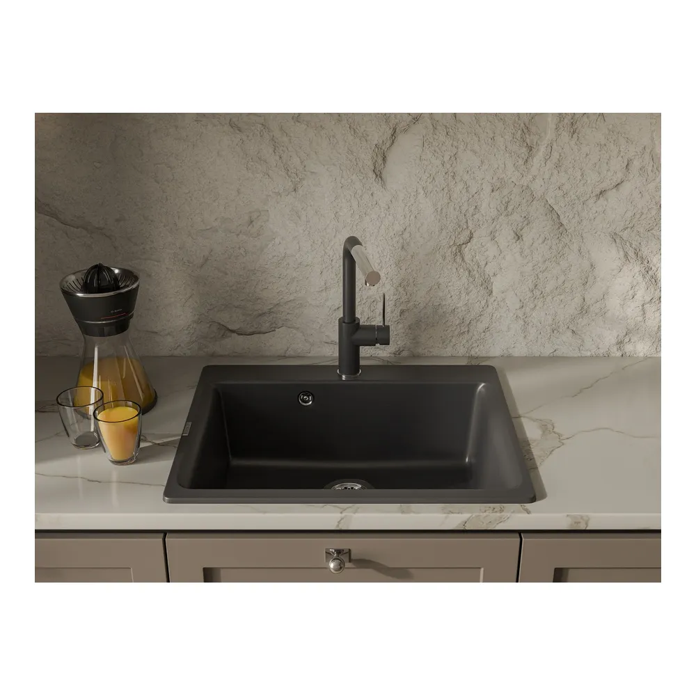 Кухонная мойка Rivelato AXEL Х-60, антрацит