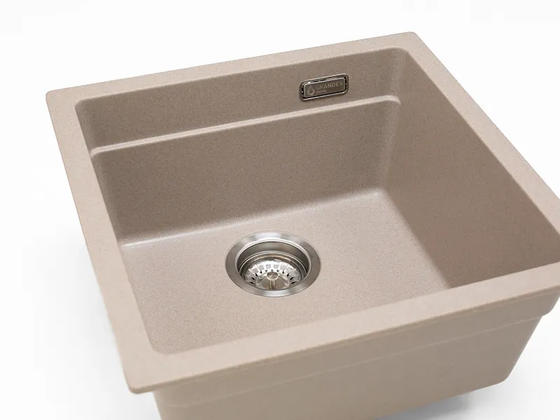Кухонная мойка Grandex Aqua Comfort 500103, бежевый