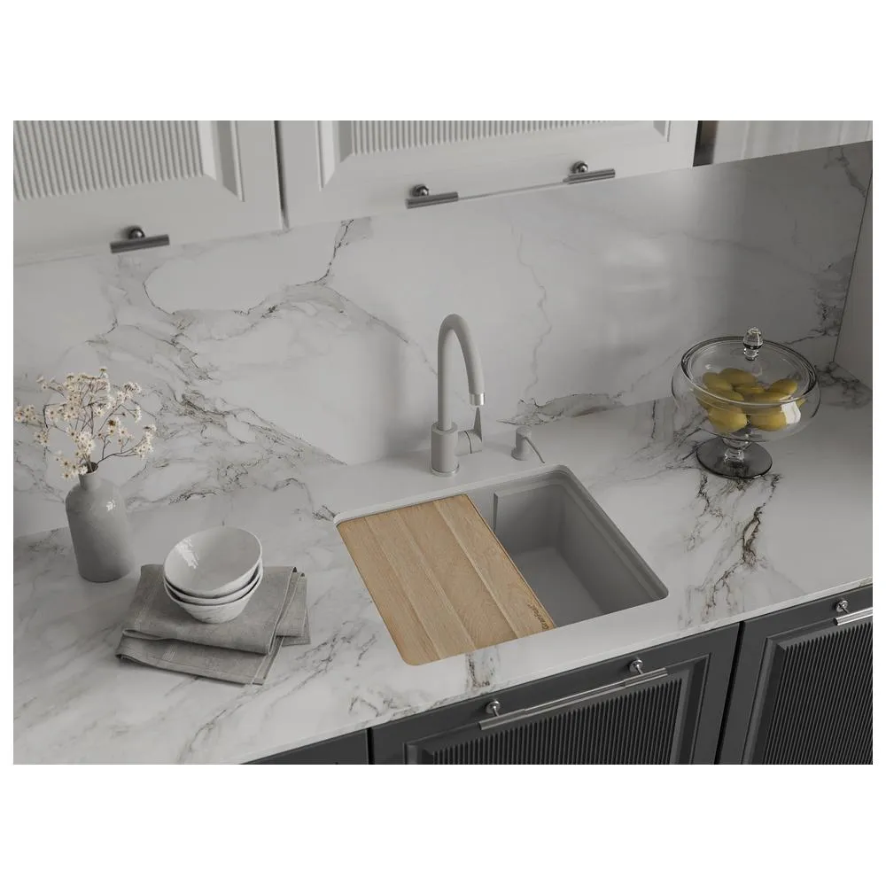 Кухонная мойка GranFest URBAN 4550, серый