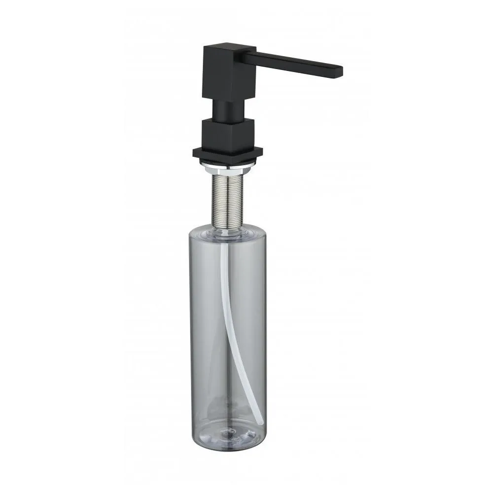 Дозатор встраиваемый Grocenberg AC0033BL, черный