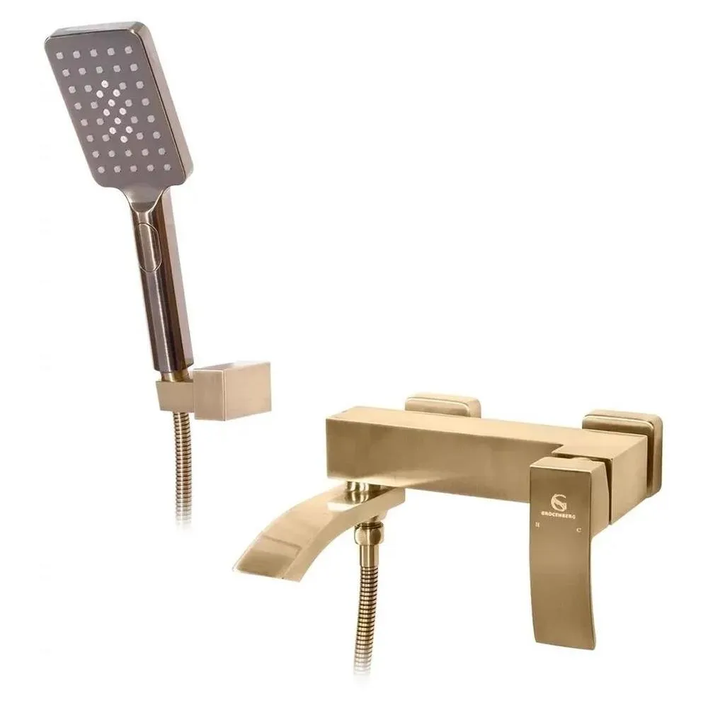 Смеситель для ванны Grocenberg GB8007BR, бронза