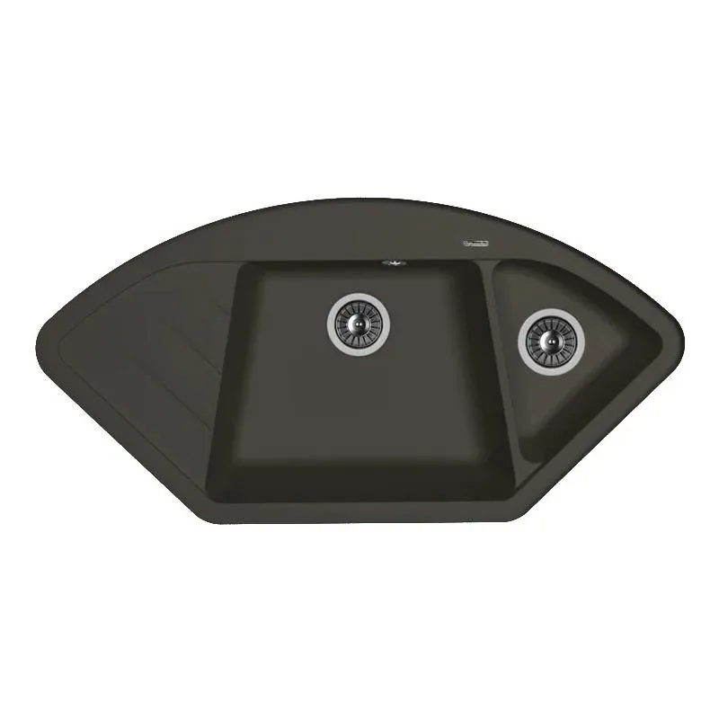 Кухонная мойка Florentina ВЕСТА 20.285.E1005.302, антрацит