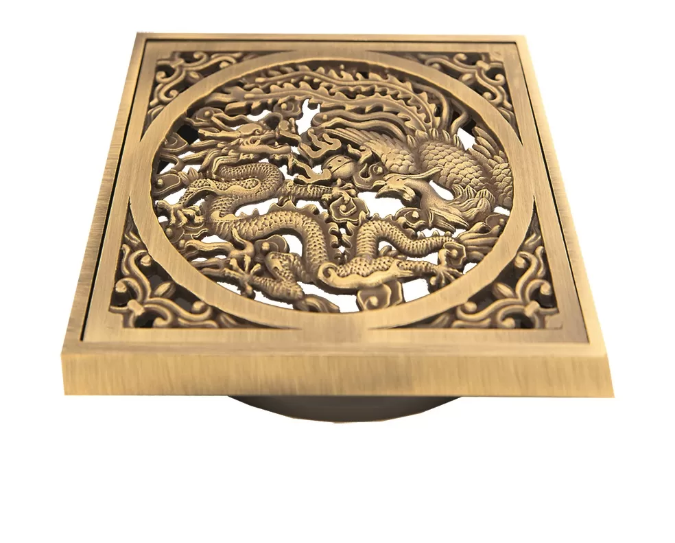 Решетка BRONZE DE LUXE "Дракон" для трапа (21986)