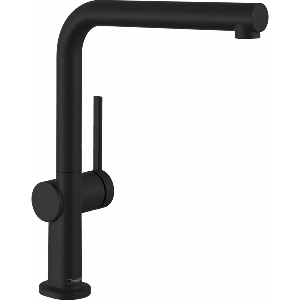 Кухонный смеситель Hansgrohe Talis M54 однорычажный, 270, 1jet 72840670, матовый черный