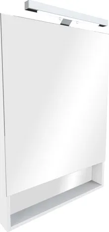 Зеркальный шкаф Roca Gap 60 (ZRU9302885) белый глянец