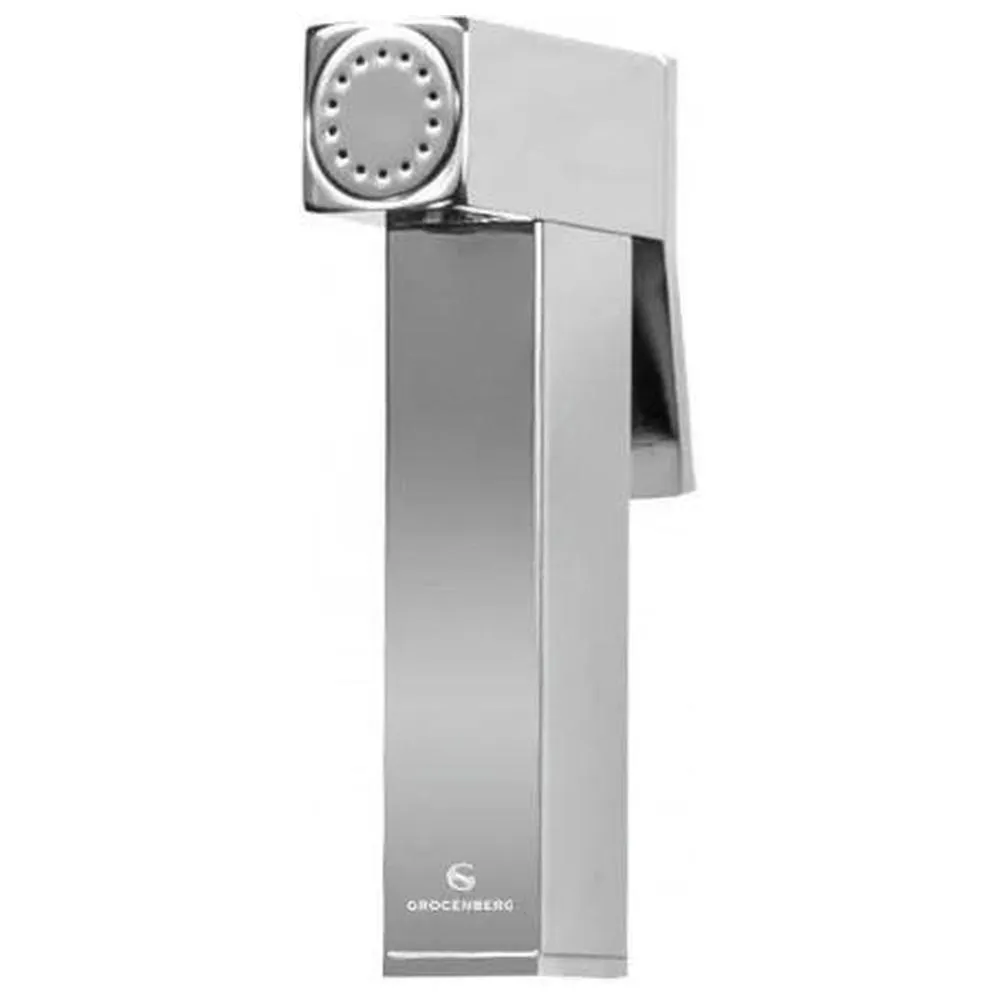 Гигиенический душ со смесителем встраиваемый Grocenberg GB1001CR, хром