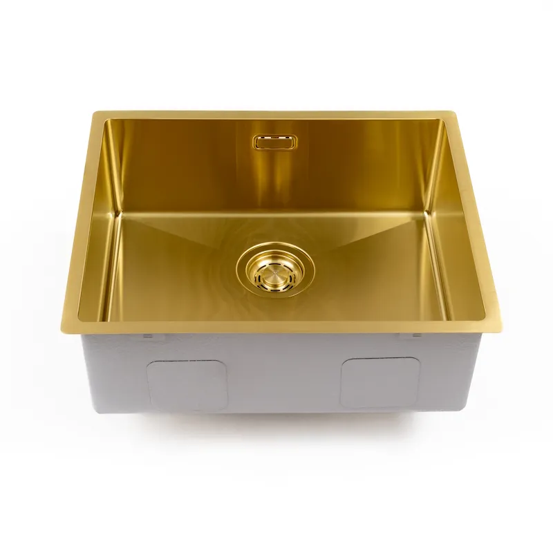 Кухонная мойка Grandex Aqua Proline 5041741, золото