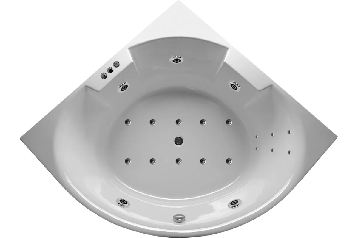 Ванна акриловая Vayer Bryza Гл000006820, 140x140