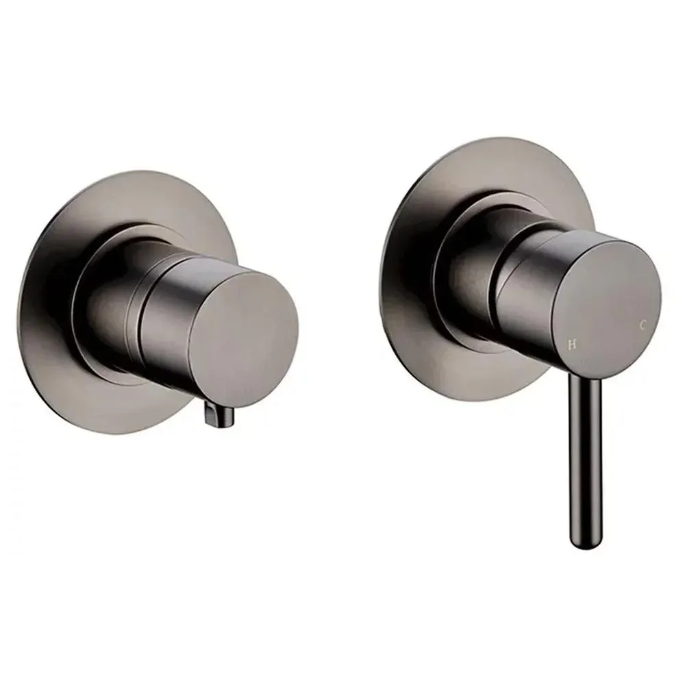 Душевая система встраиваемая (без излива) Grocenberg GB5090BG, графит