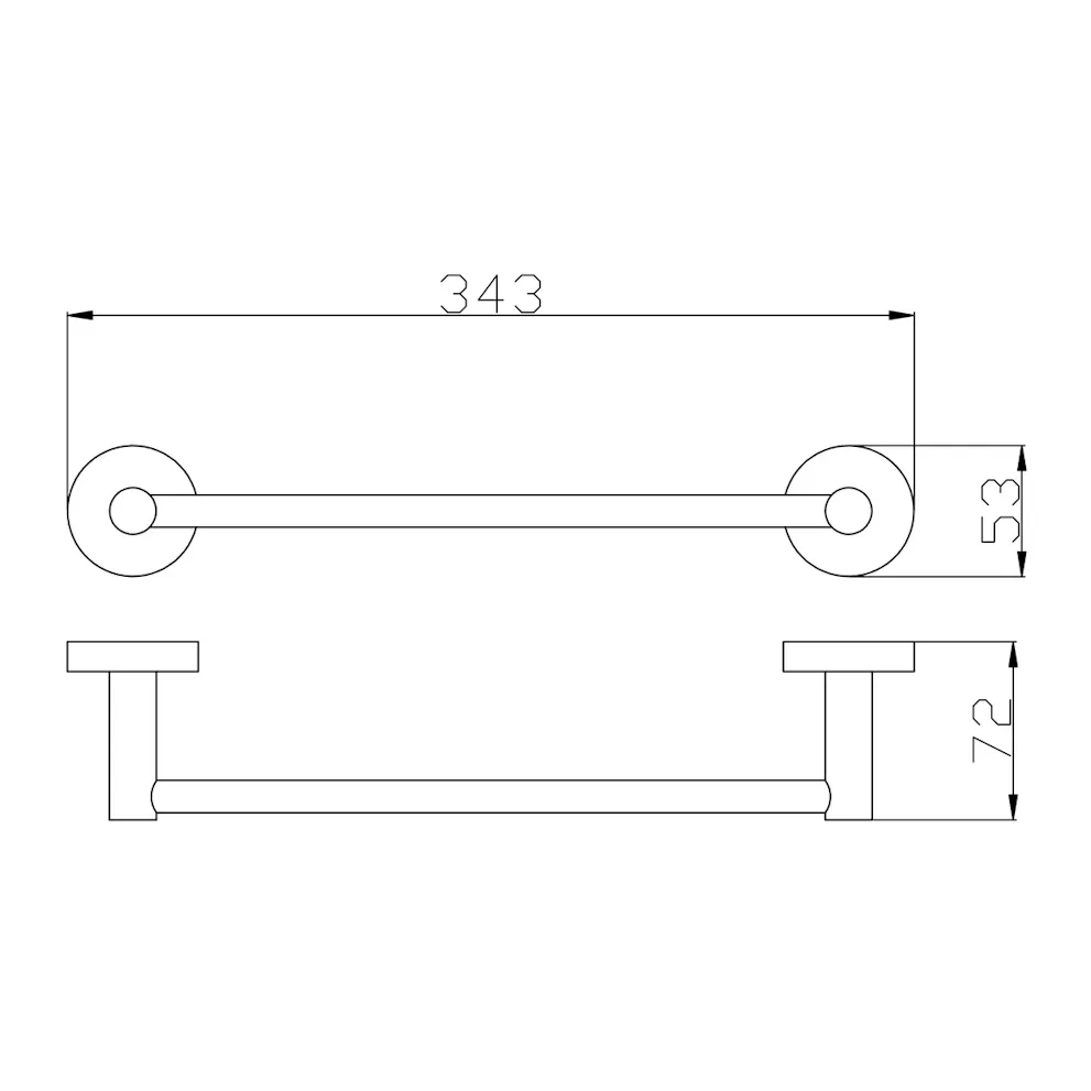 Полотенцедержатель Rav Slezak COLORADO COA0701/30ZRL, розовое золото