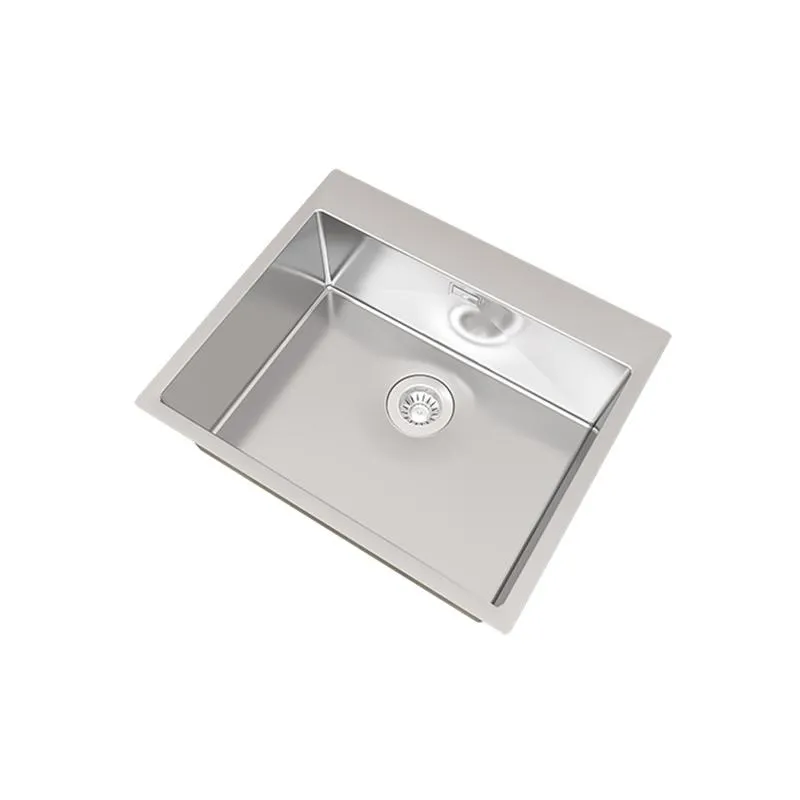 Кухонная мойка Florentina ЛОГИКА-НМ LHM.600.510.B.10.S.10, нержавеющая сталь