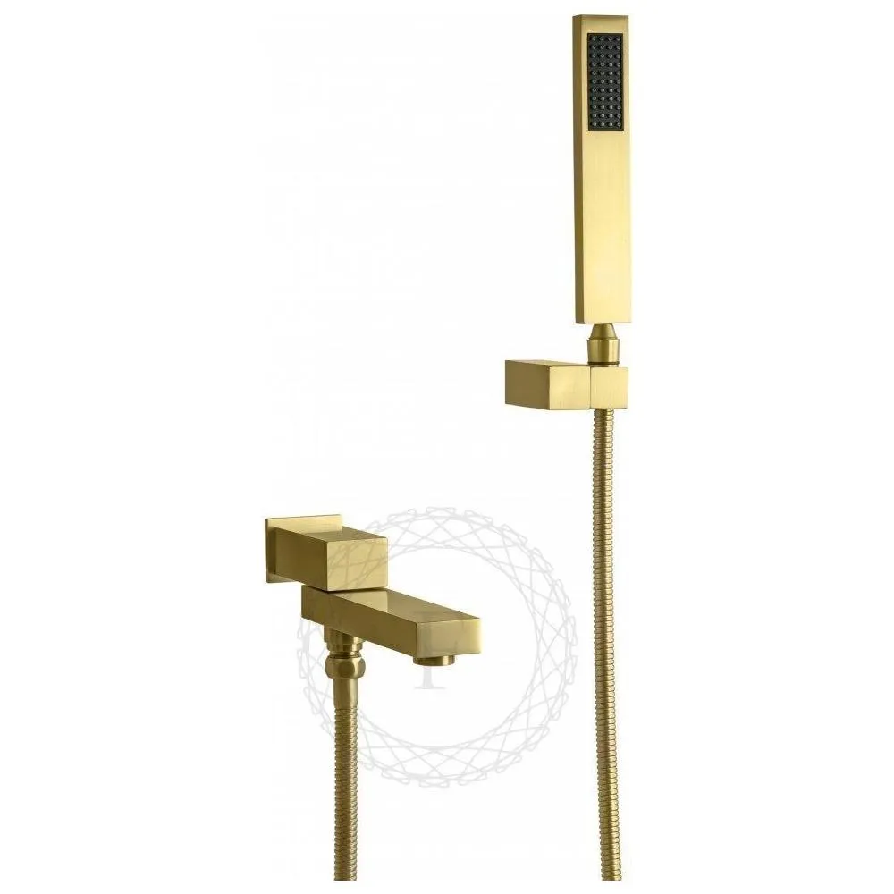 Душевая система встраиваемая FILARETE Fing FL1040MG, матовое золото