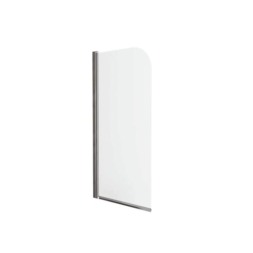 Шторка на ванну распашная Knotlor BS070CG0C 140х70, хром