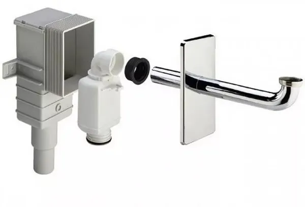 Сифон для раковины Viega 553753 скрытый