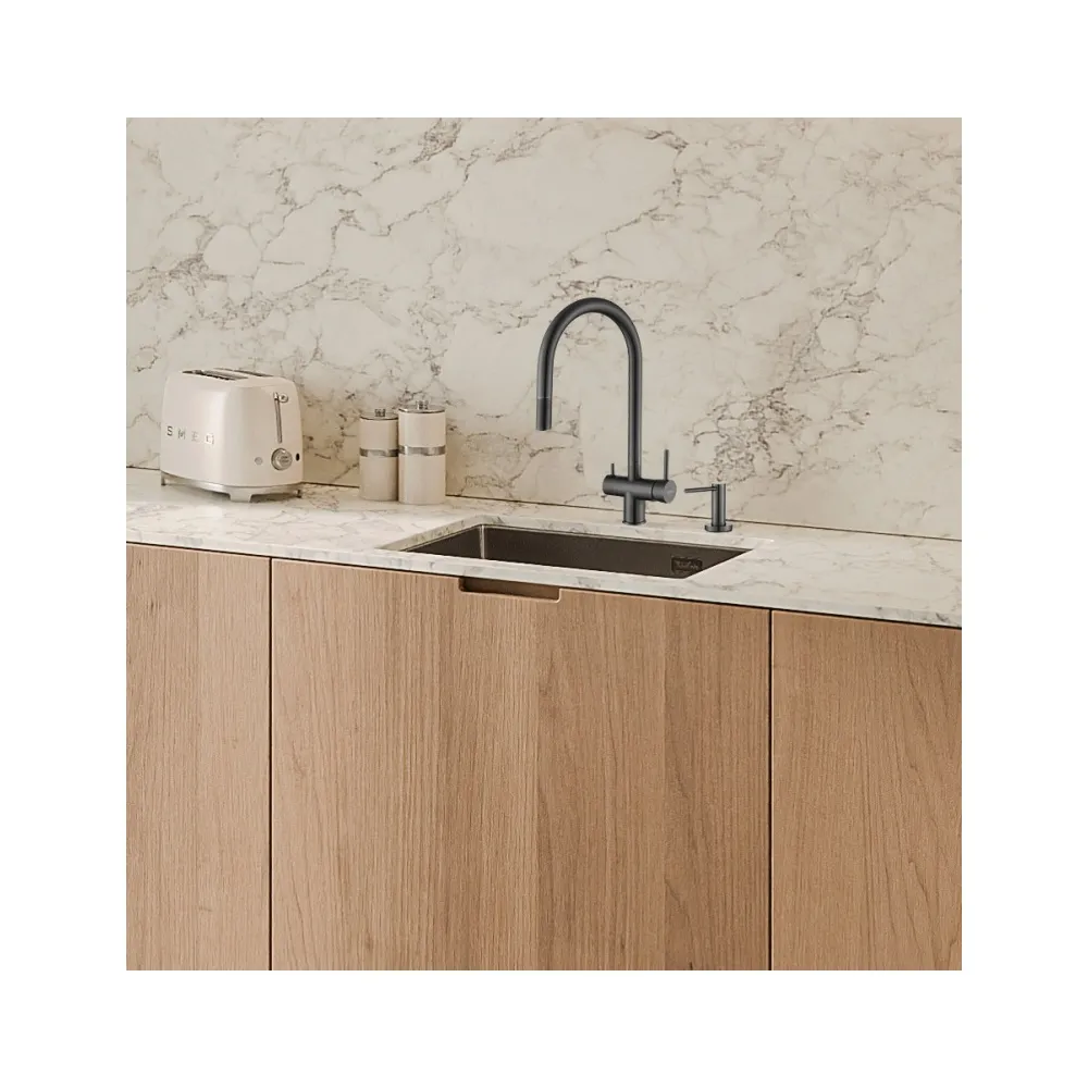 Дозатор для кухонной мойки Rivelato 24008, топаз