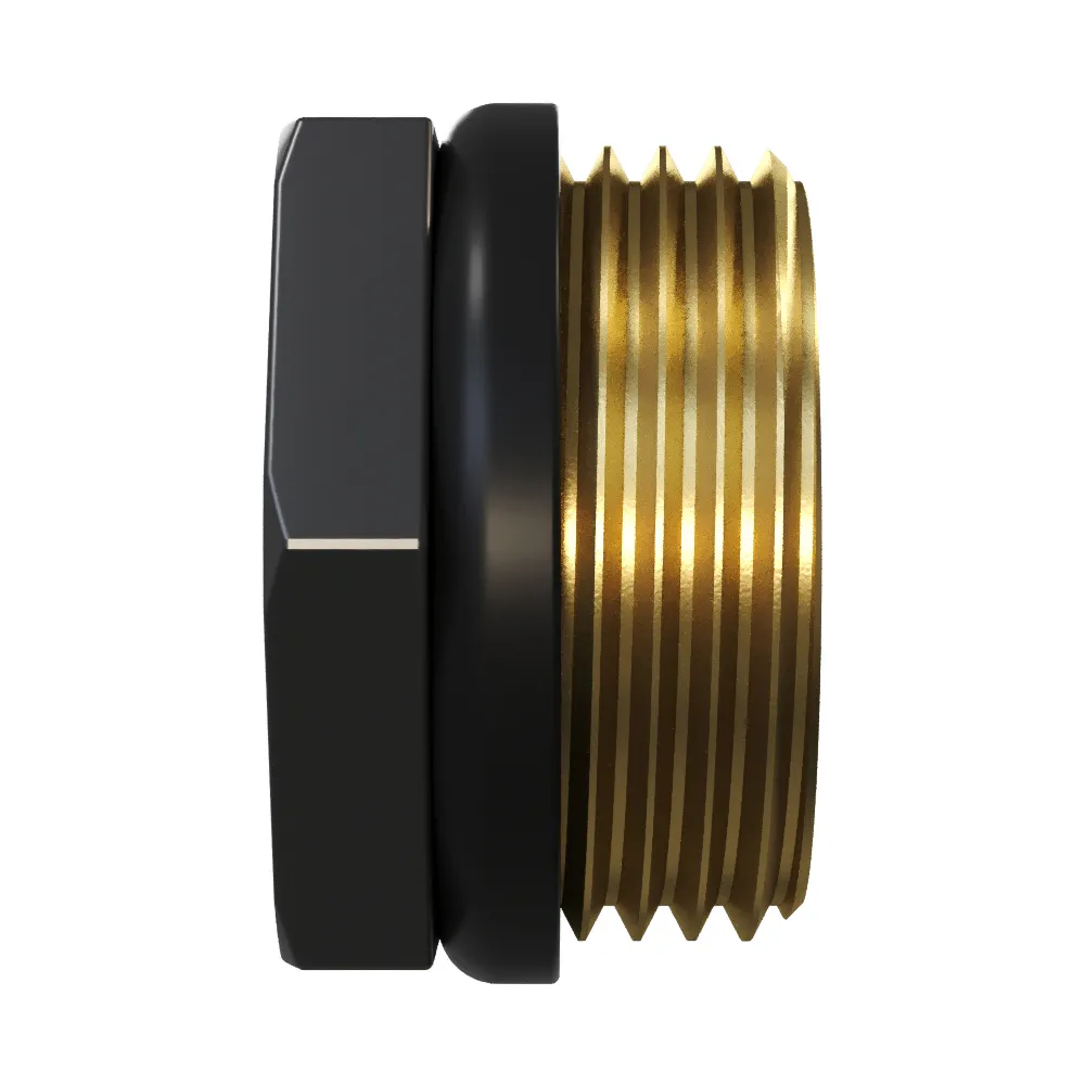 Переходник для радиатора Kohr 3/4"x1/2" черный (AK9017)