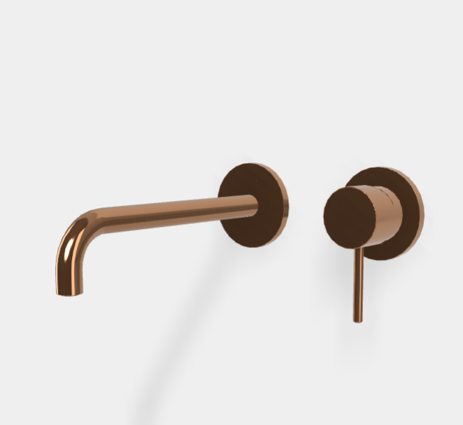 Смеситель для раковины Fima Carlo Frattini Spillo Up, бронза янтарная (F3051WLX9ZL)