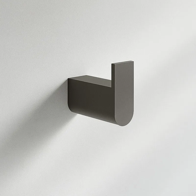 Крючок для ванной комнаты Knotlor RH102GM, оружейная сталь