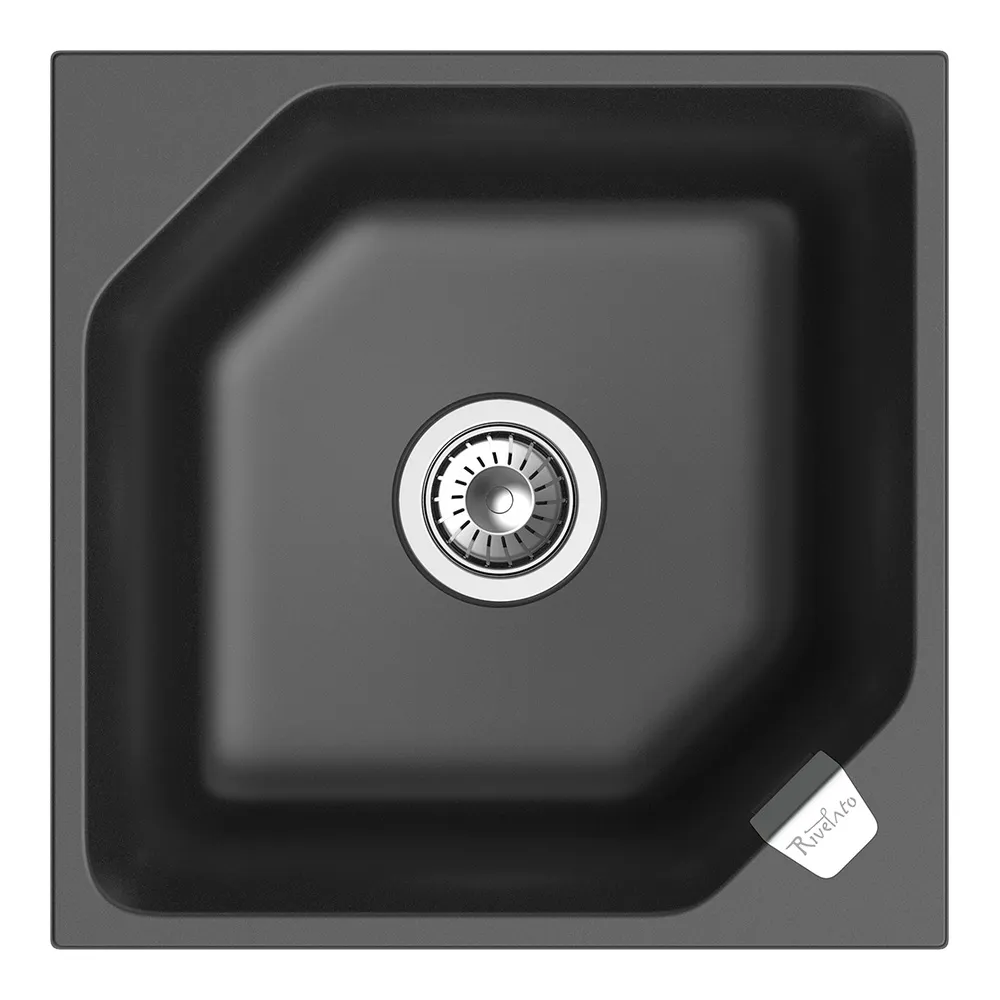 Кухонная мойка Rivelato LOCUS LS-50, антрацит