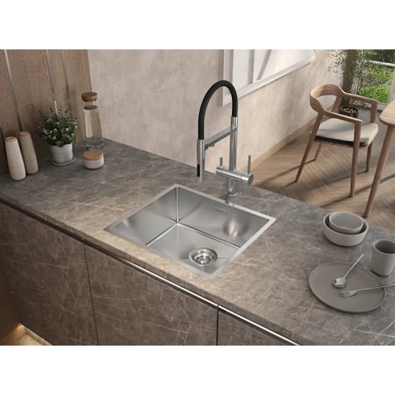 Кухонная мойка Grandex Aqua Proline 504060, сатин