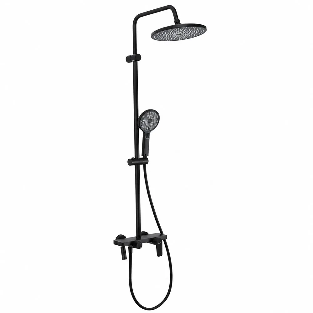 Душевая система FRAP F24201-6, черный