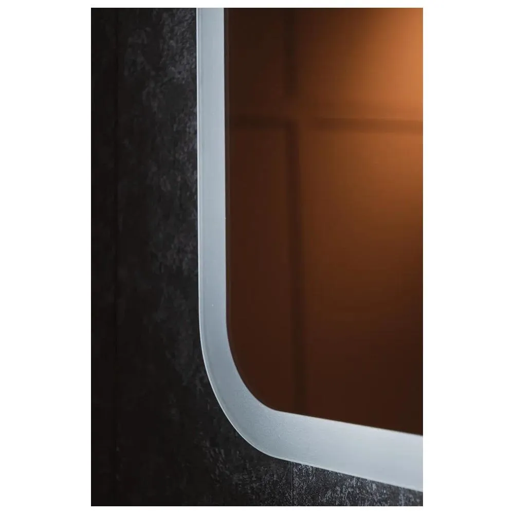 Зеркало Silver Mirrors Stiv-Lite 500х700 - 2 (открытая подсветка, cенсорный выключатель, подогрев)