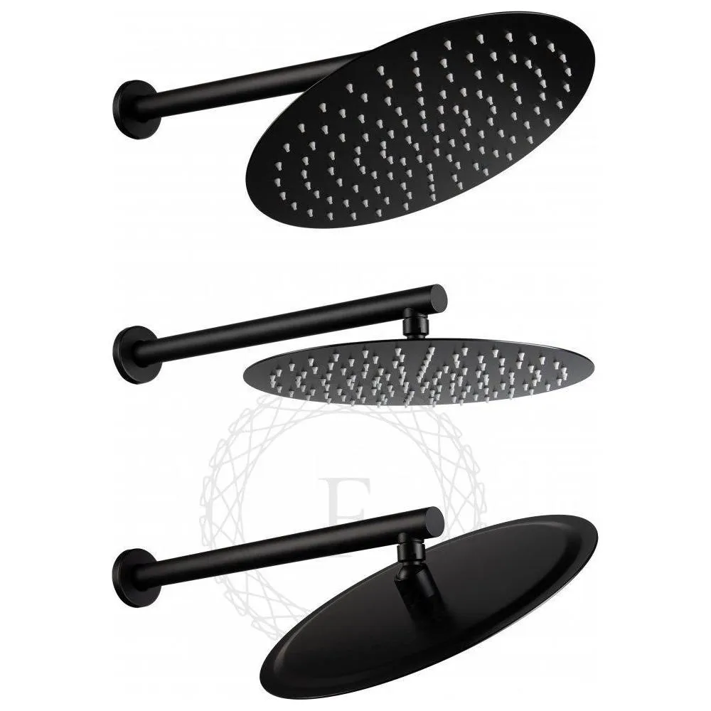 Душевая система встраиваемая FILARETE Roun FL1023BL, черный