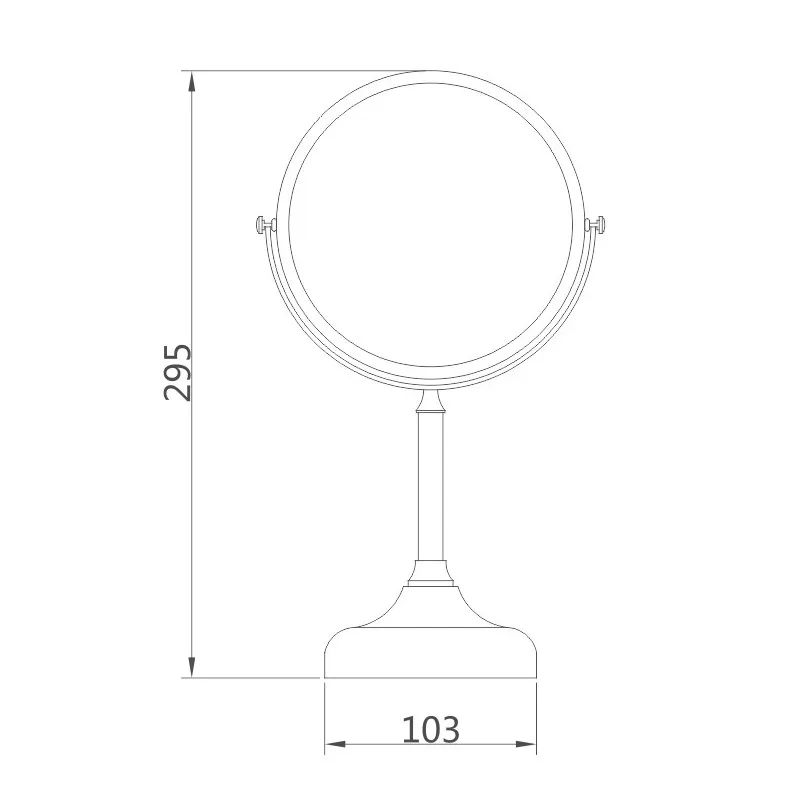 Зеркало увеличительное настенное Haiba HB6206