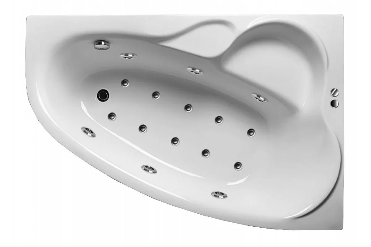 Ванна акриловая правосторонняя Relisan ARIADNA Гл000000534, 150x100