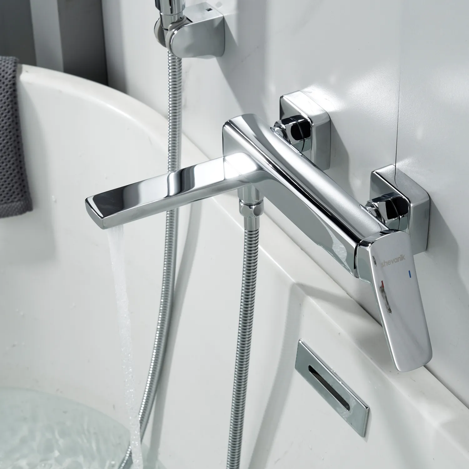 Смеситель для ванны Shevanik S9952, хром