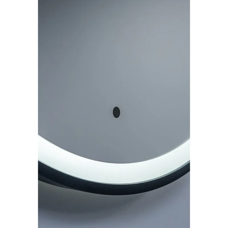 Зеркало Silver Mirrors Делуна/Deluna D600 TX (алюм. профиль, цвет черный, бесконтактный сенсор)