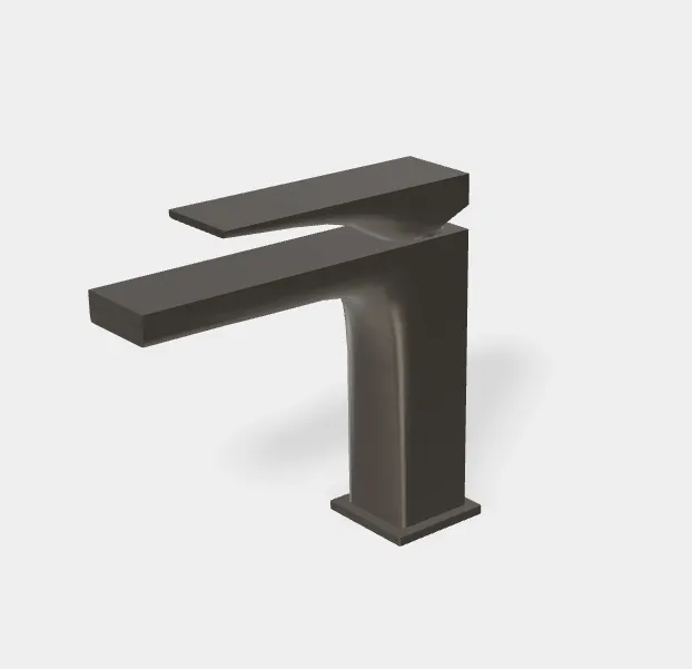 Смеситель для раковины Fima Carlo Frattini Zeta, брашированный чёрный хром (F3961NCS)