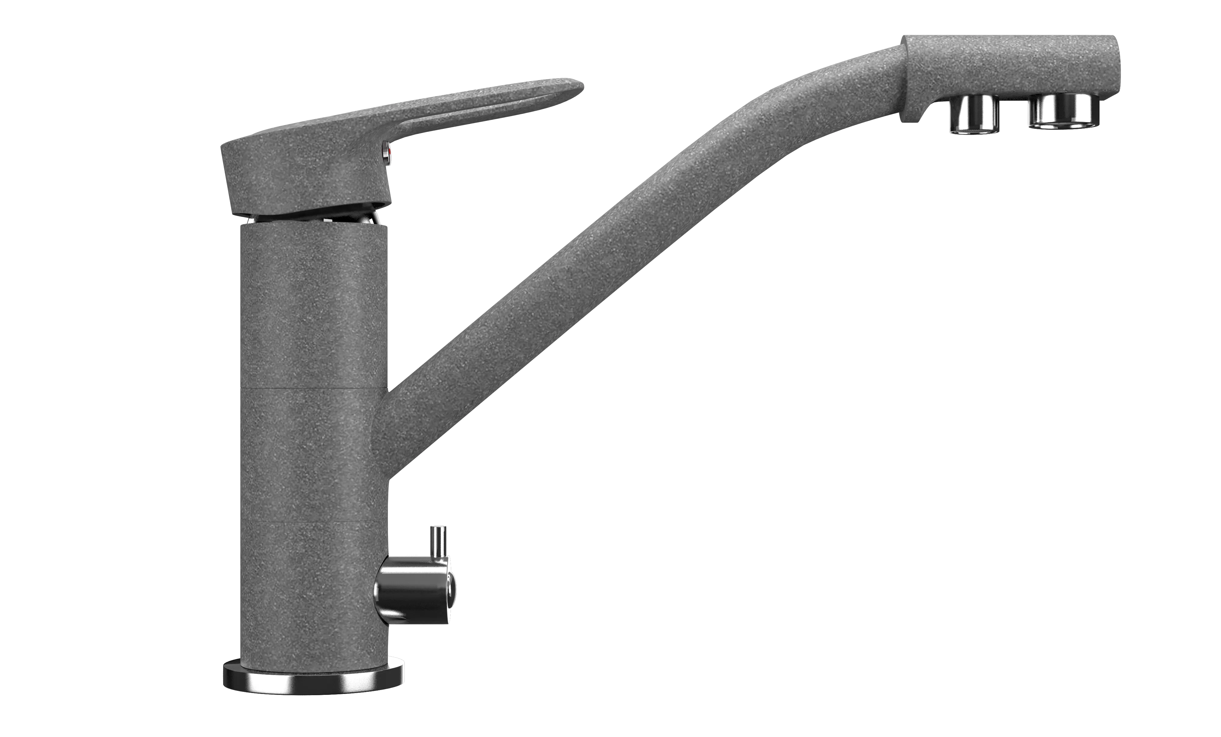 Смеситель для кухни ULGRAN Classic графит (U-010-342)