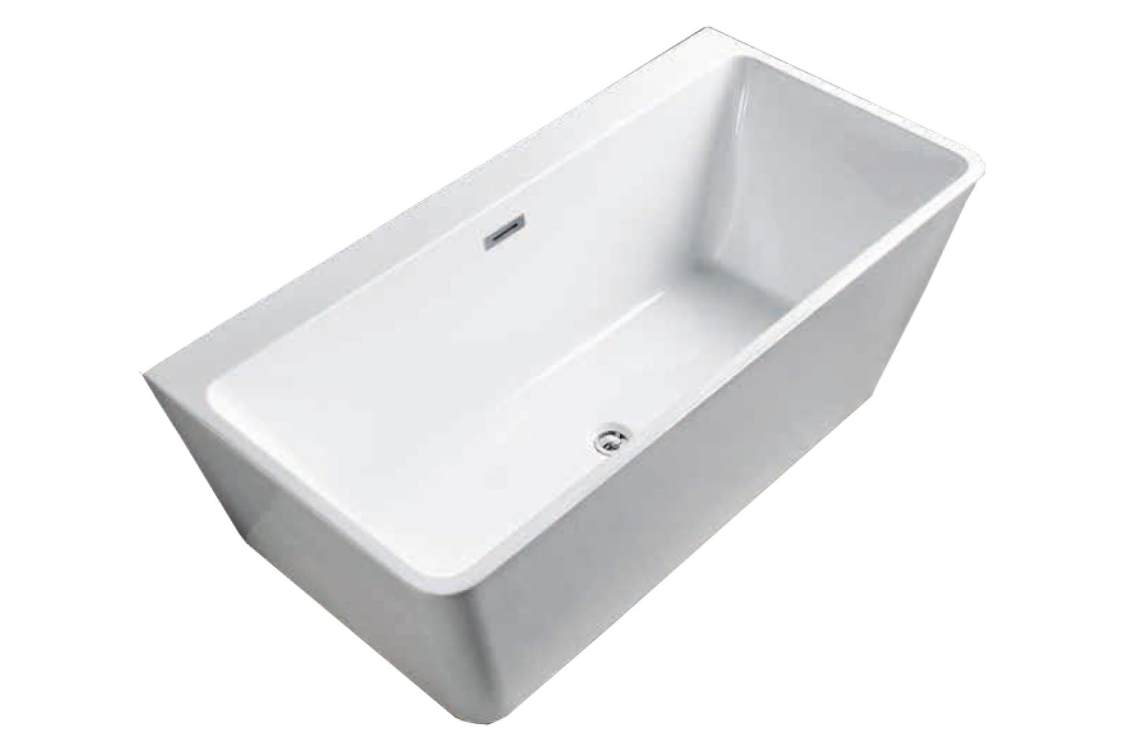 Акриловая ванна Azario OXFORD пристенная, в комплекте с сифоном 1700х830х650 мм (OXF17083)