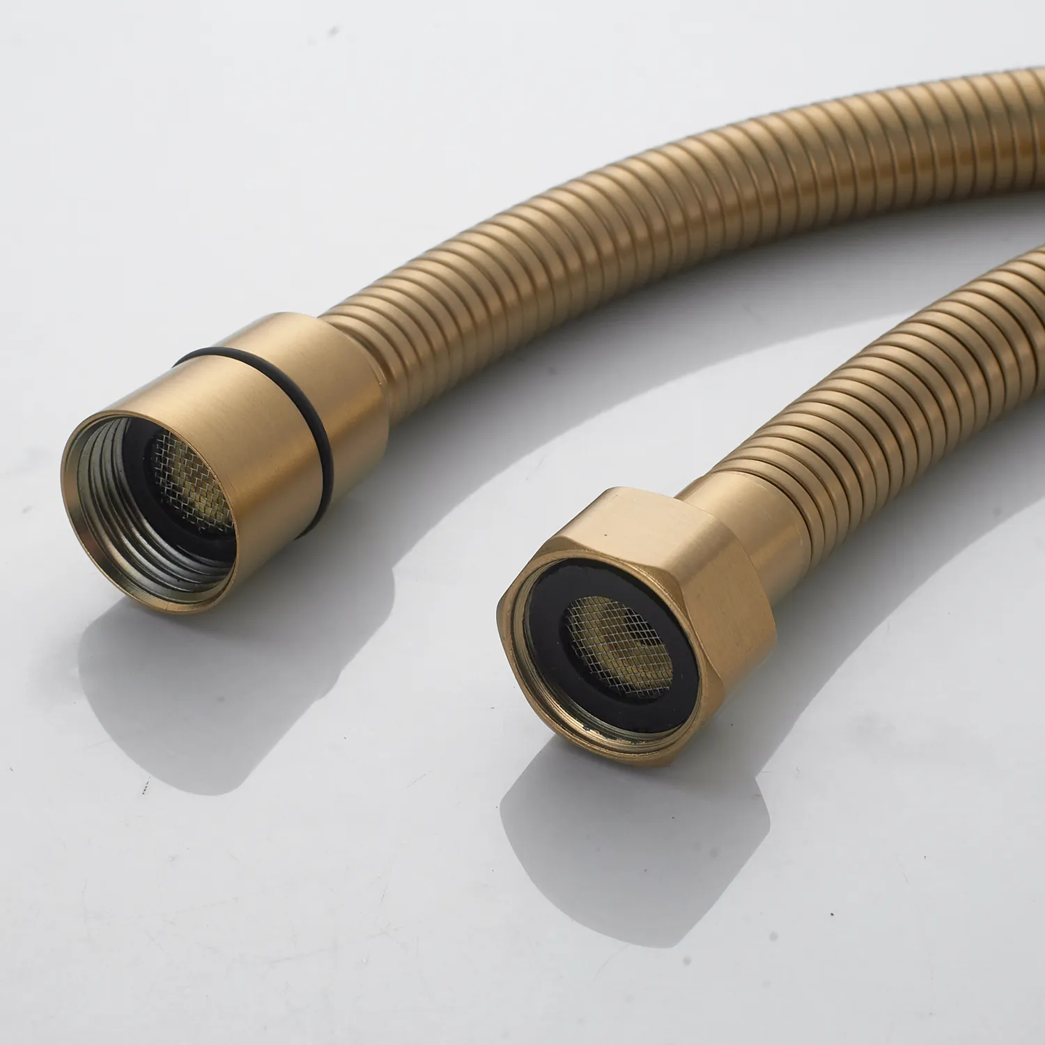 Гигиенический душ со смесителем Shevanik S4305G-1, золотой сатин