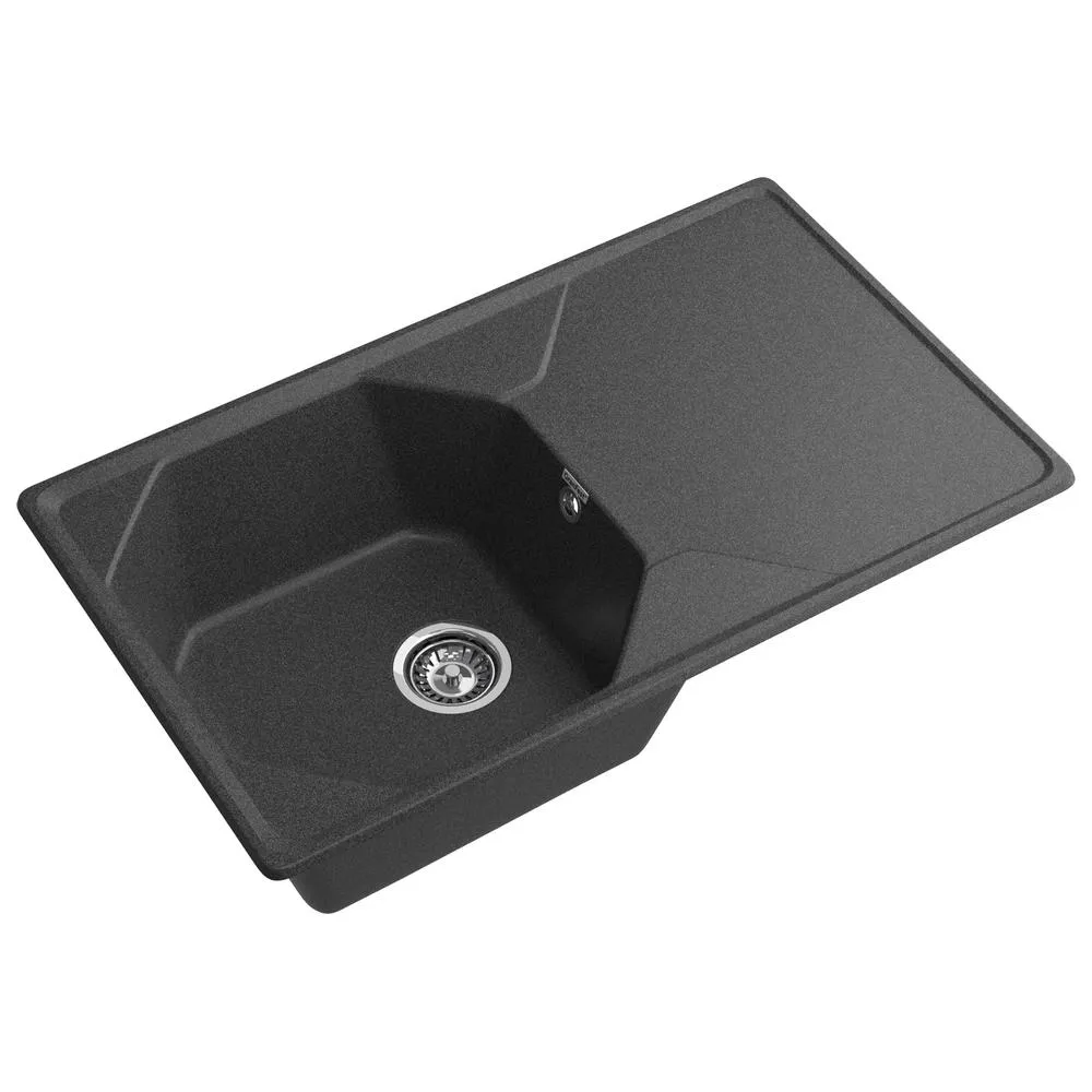 Кухонная мойка GranFest UNIQUE 840L, графит
