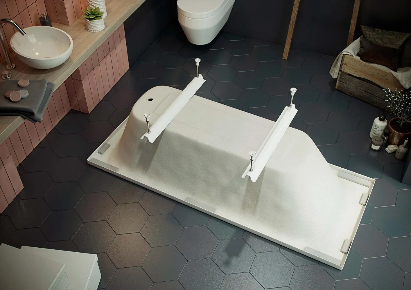 Опорная конструкция для прямоугольных ванн Aquatek KAR-0000047