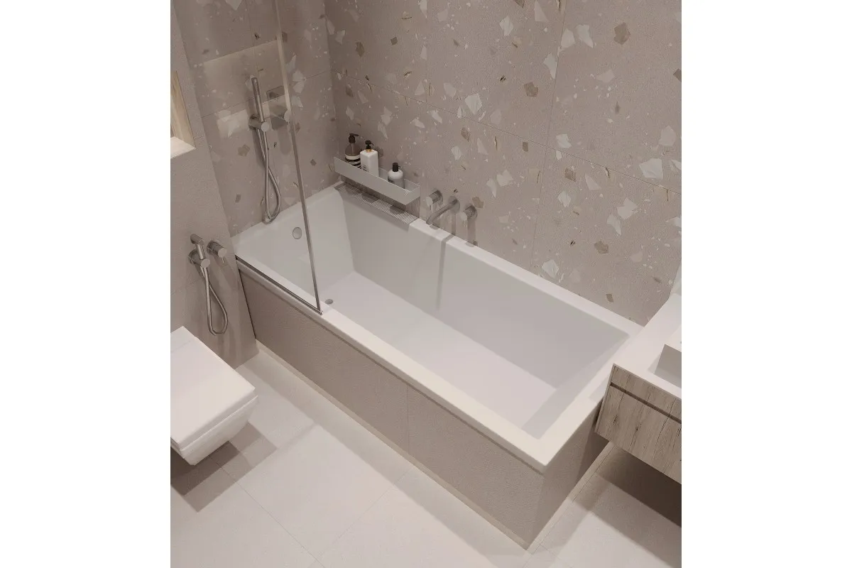 Ванна акриловая Relisan STELLA Гл000026030, 180x80