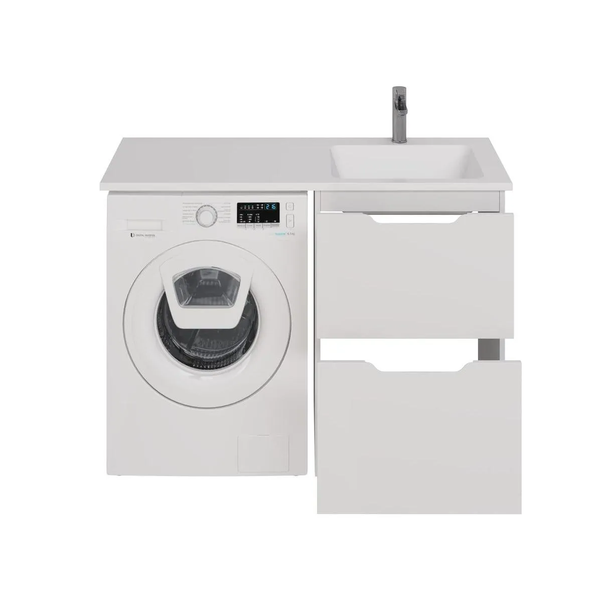 Тумба под раковину напольная Dreja Bona 60 см, белый