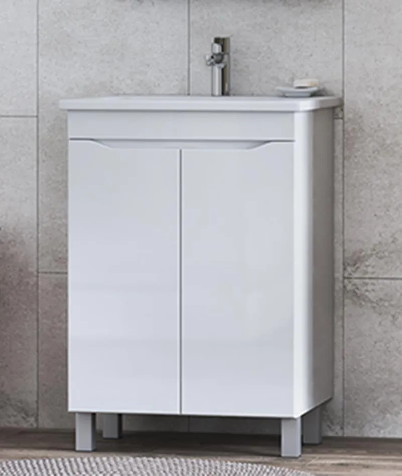 Тумба с раковиной напольная VIGO Grani tn.GRI.ELI.60.2D, 60 см