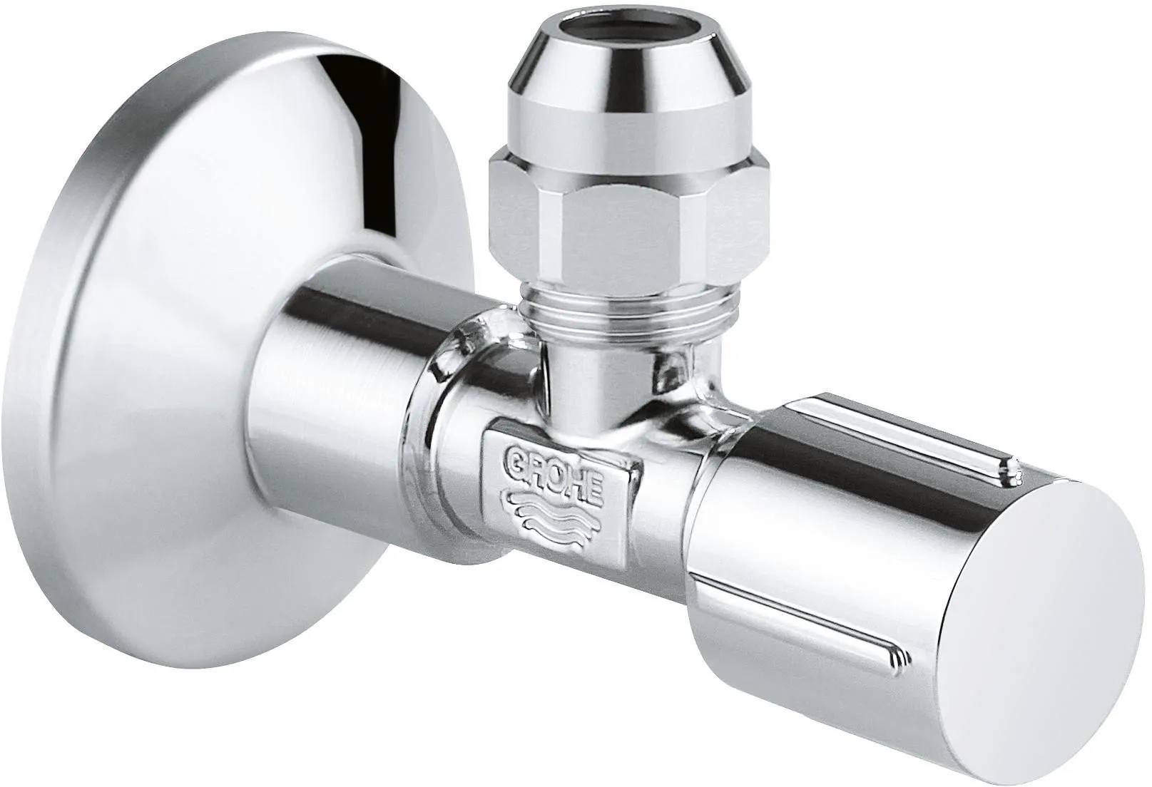 Вентиль GROHE Grohe запорный угловой, хром (арт. 22037000)
