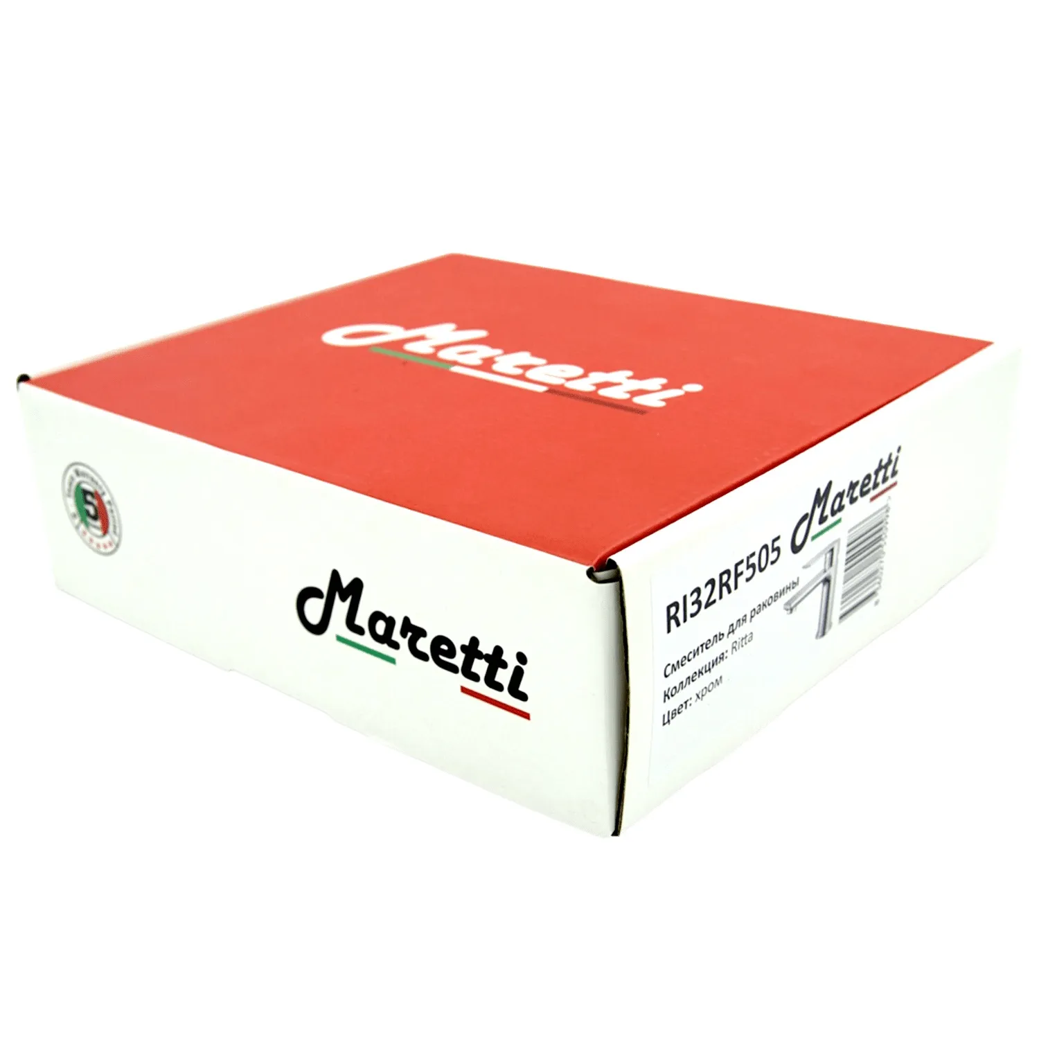 Смеситель для раковины Maretii Ritta RI32RF505, хром