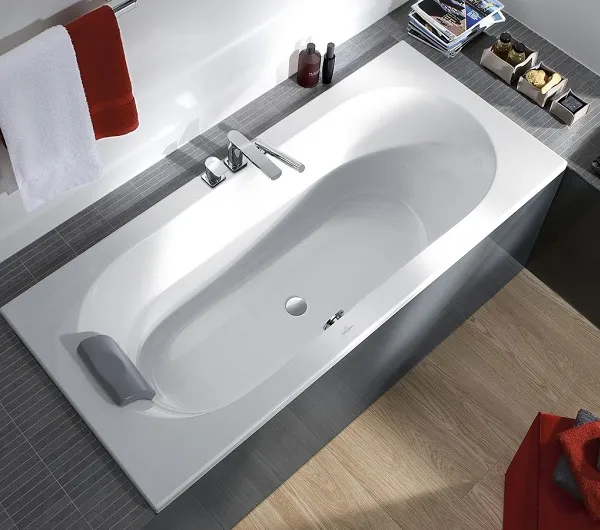 Квариловая ванна Villeroy & Boch Oberon 190х90 белый Alpin (UBQ199OBE2V-01)