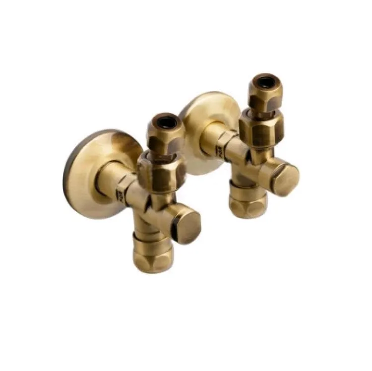 Вентиль Nicolazzi Articoli Vari, Gold (R5578 GO Coppia)