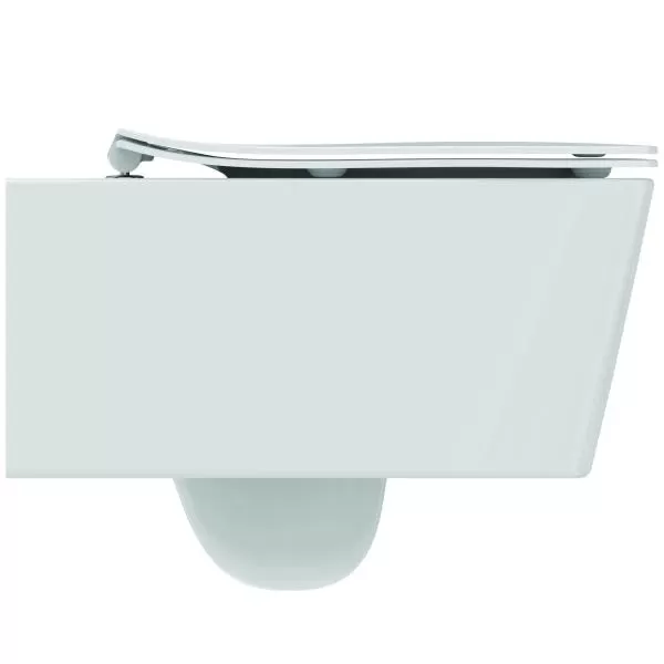 Сиденье с крышкой для унитаза Ideal Standard BLEND CUBE SANDWICH тонкое с микролифтом T521101