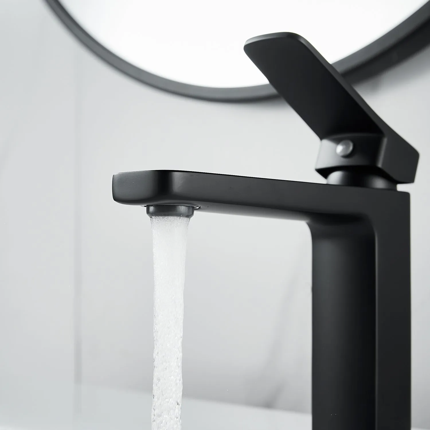 Смеситель для раковины Raffine F0199H, черный