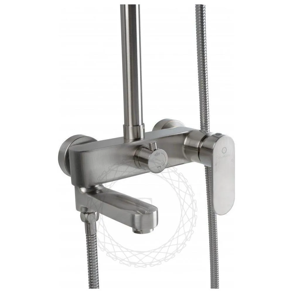 Душевая система FILARETE Retta FL2030NK, никель