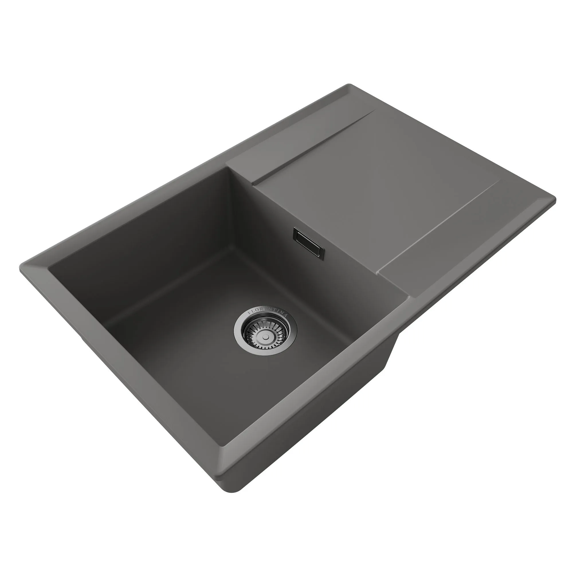 Кухонная мойка Florentina ТОСКАНА 17.050.C0780.307, серый шёлк