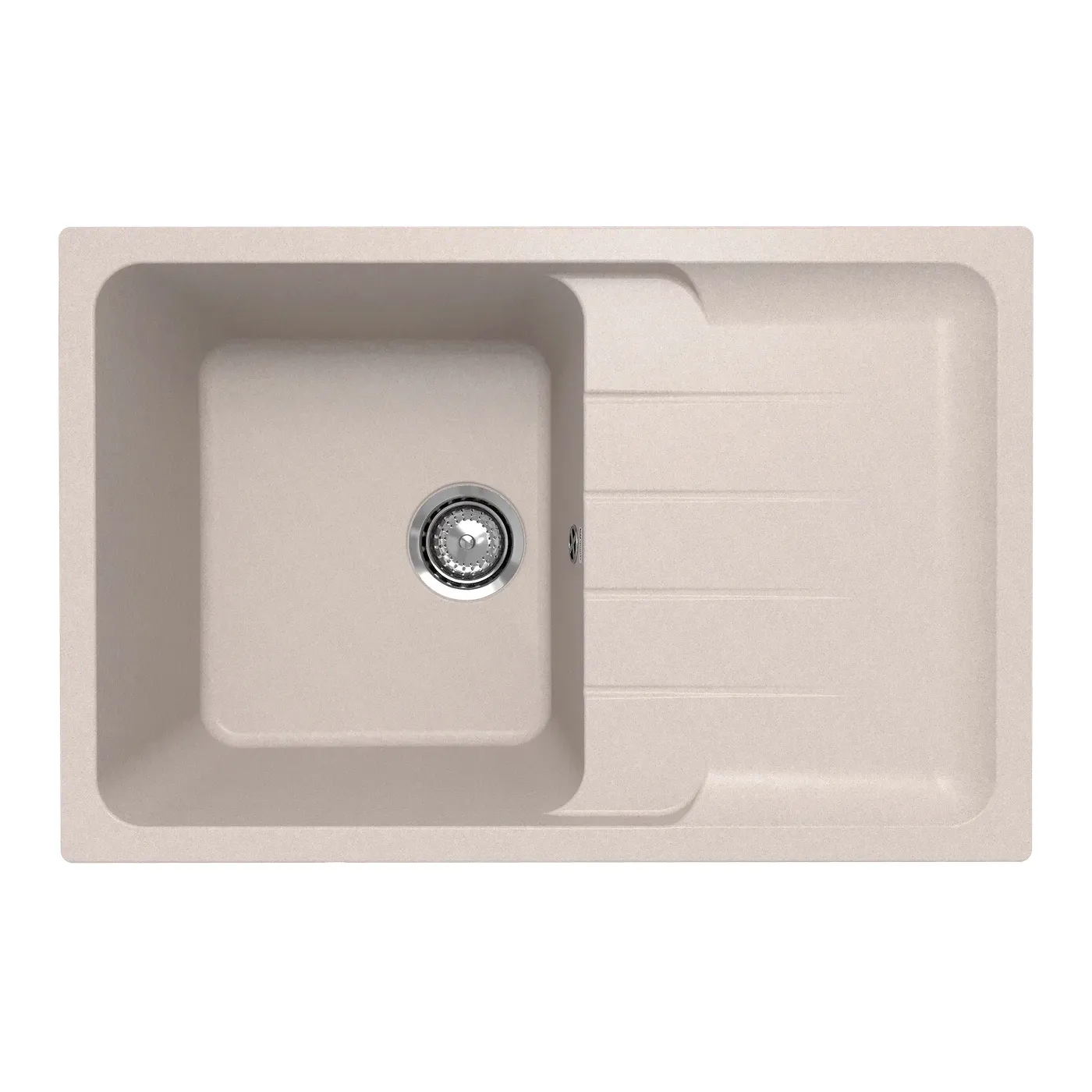 Кухонная мойка Ulgran Quartz Gerda 780-10, песок